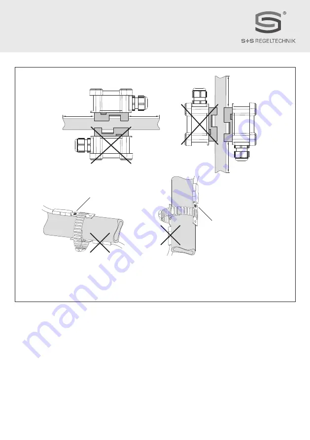 S+S Regeltechnik HYGRASGARD Modbus-T3 Series Operating Instructions, Mounting & Installation Download Page 31