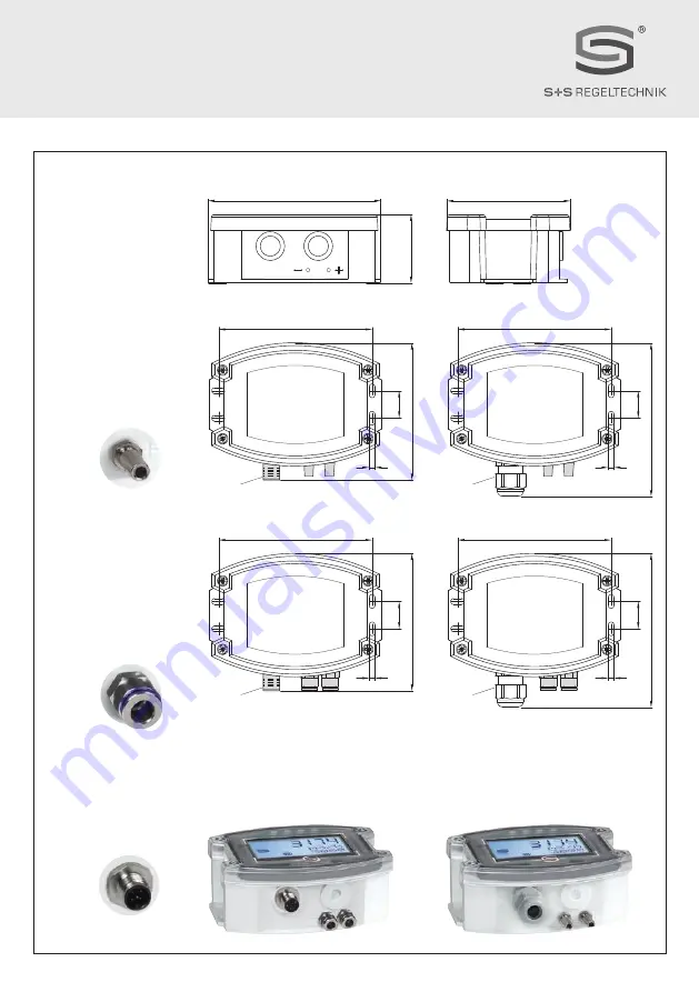 S+S Regeltechnik Premasreg 716 Series Operating Instructions, Mounting & Installation Download Page 2