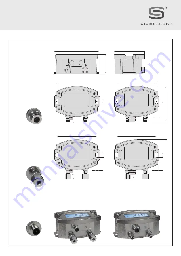 S+S Regeltechnik PREMASREG 716x-VA ID Series Operating Instructions, Mounting & Installation Download Page 2