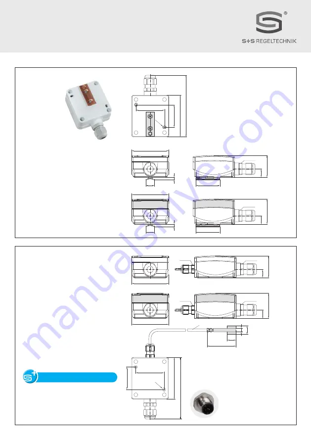 S+S Regeltechnik THERMASGARD ALTM2-Q Operating Instructions, Mounting & Installation Download Page 2