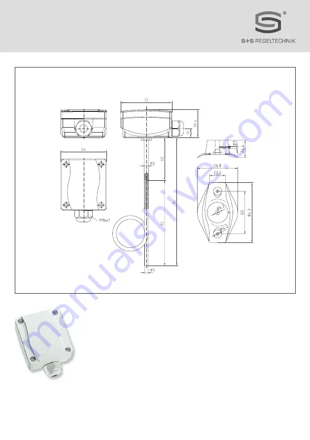 S+S Regeltechnik THERMASGARD MWTM Series Скачать руководство пользователя страница 2