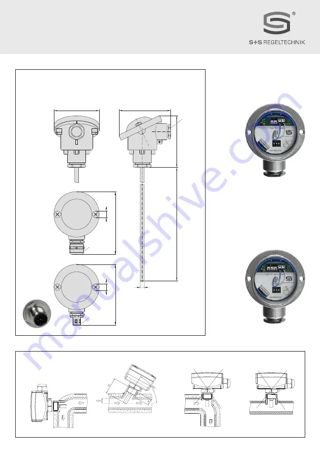 S+S Regeltechnik THERMASGARD TM54 Series Скачать руководство пользователя страница 2