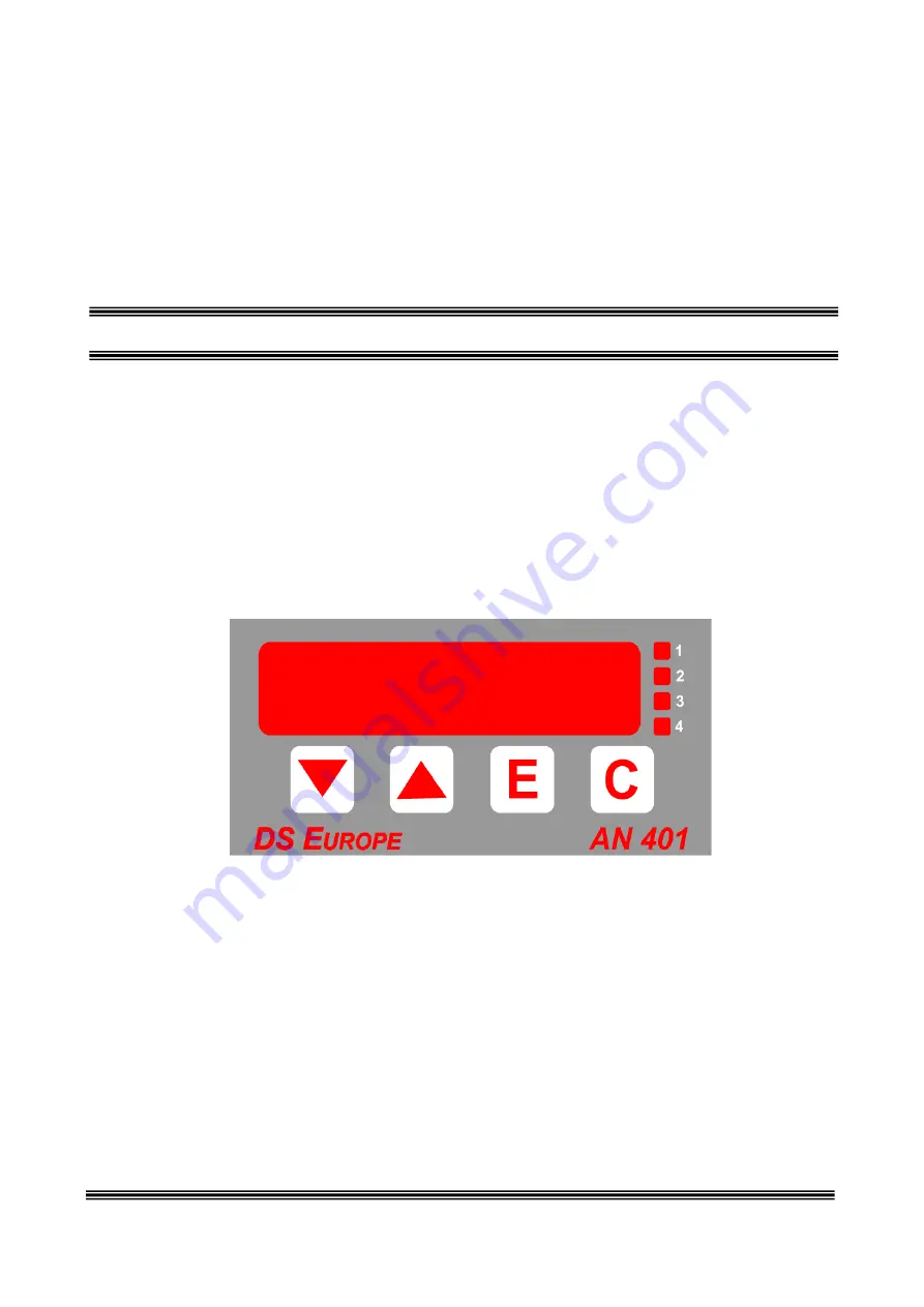 S2Tech DS EUROPE AN-401plus Series Technical Manual Download Page 1