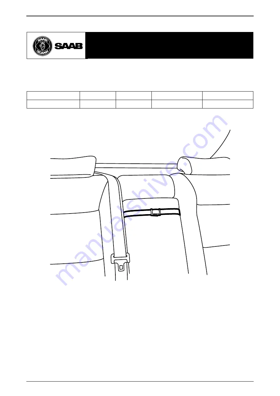 Saab 400 108 262 Installation Instructions Download Page 1