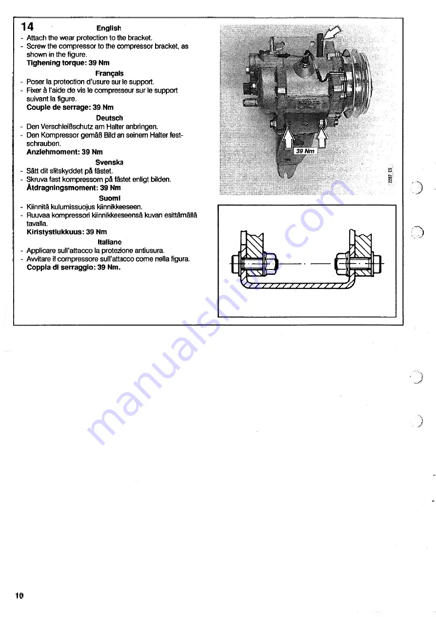 Saab 86 05 198 Скачать руководство пользователя страница 10