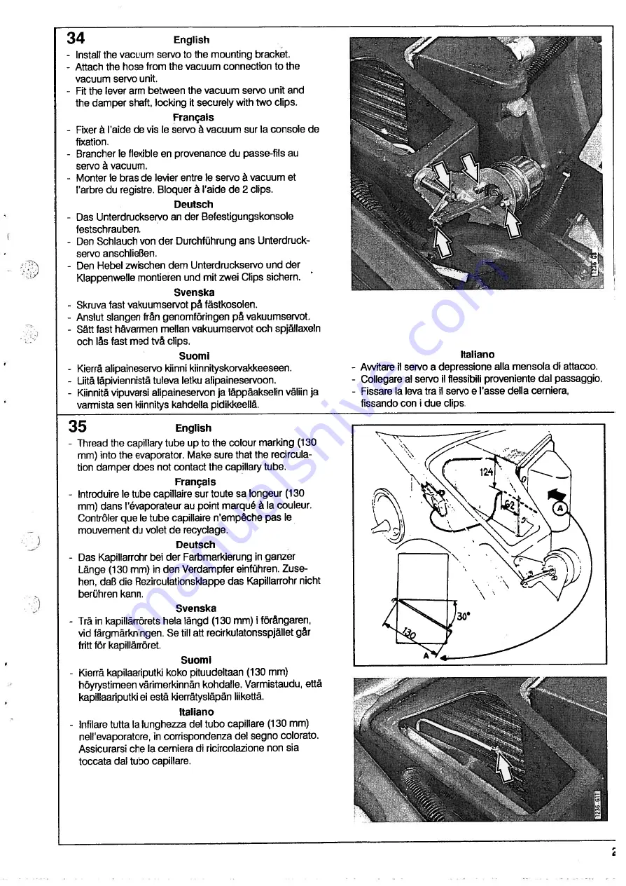 Saab 86 05 198 Installation Instructions Manual Download Page 25