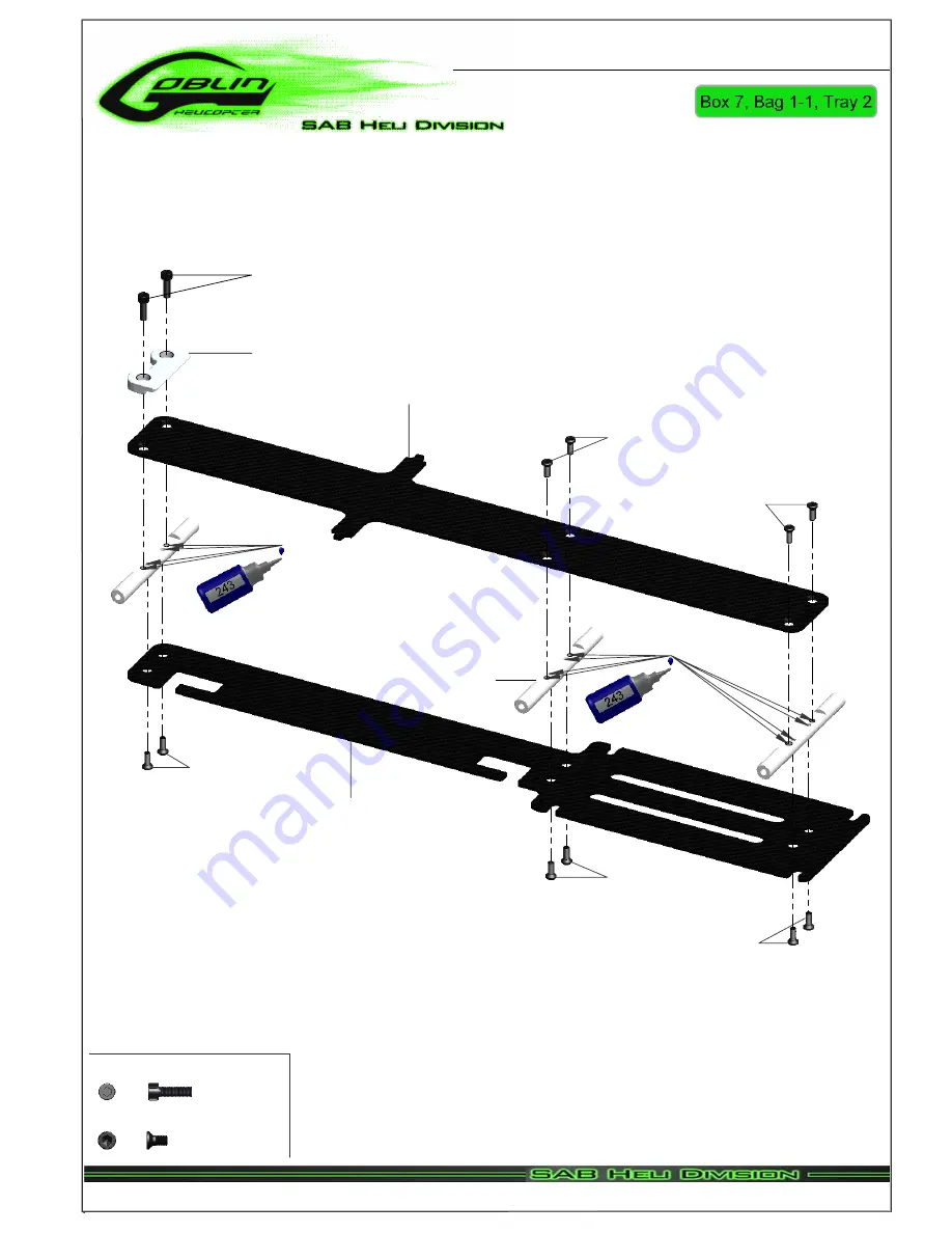 SAB Heli Division Goblin 770 Competition Manual Download Page 7