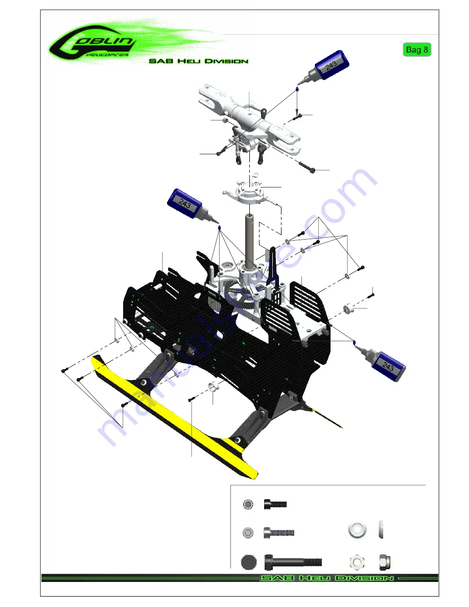 SAB Heli Division Goblin 770 Competition Manual Download Page 18