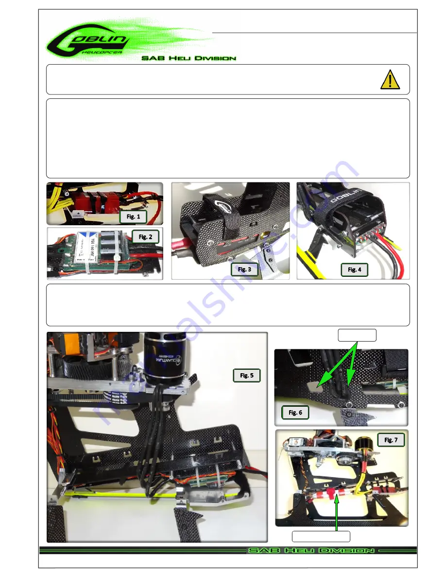 SAB Heli Division Goblin 770 helicopter Manual Download Page 28