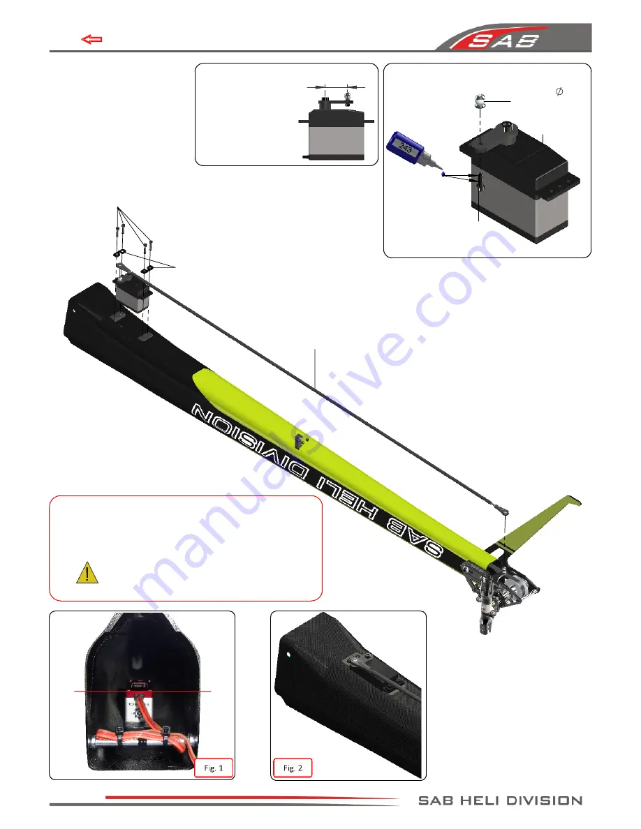 SAB Heli Division GOBLIN BLACK NITRO Manual Download Page 28