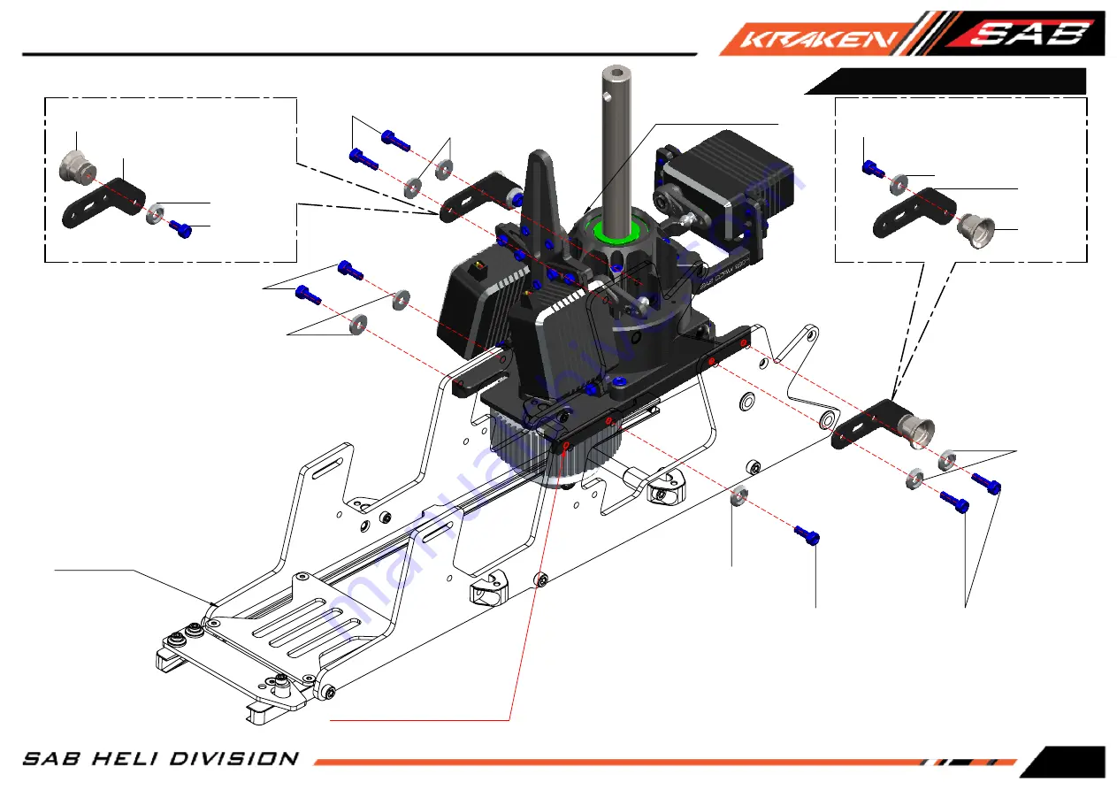 SAB Heli Division Goblin Helicopter Kraken Manual Download Page 11