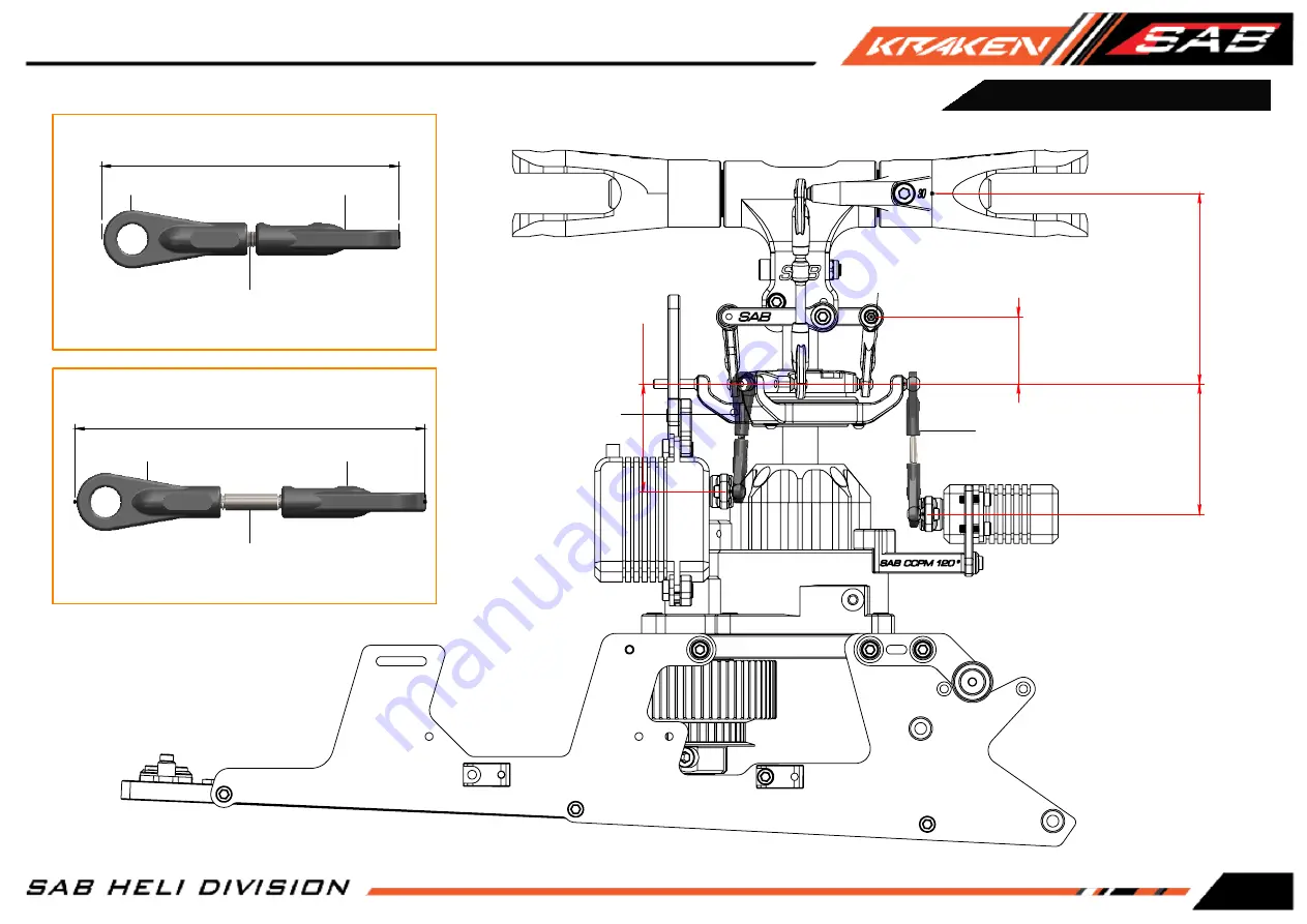 SAB Heli Division Goblin Helicopter Kraken Manual Download Page 15