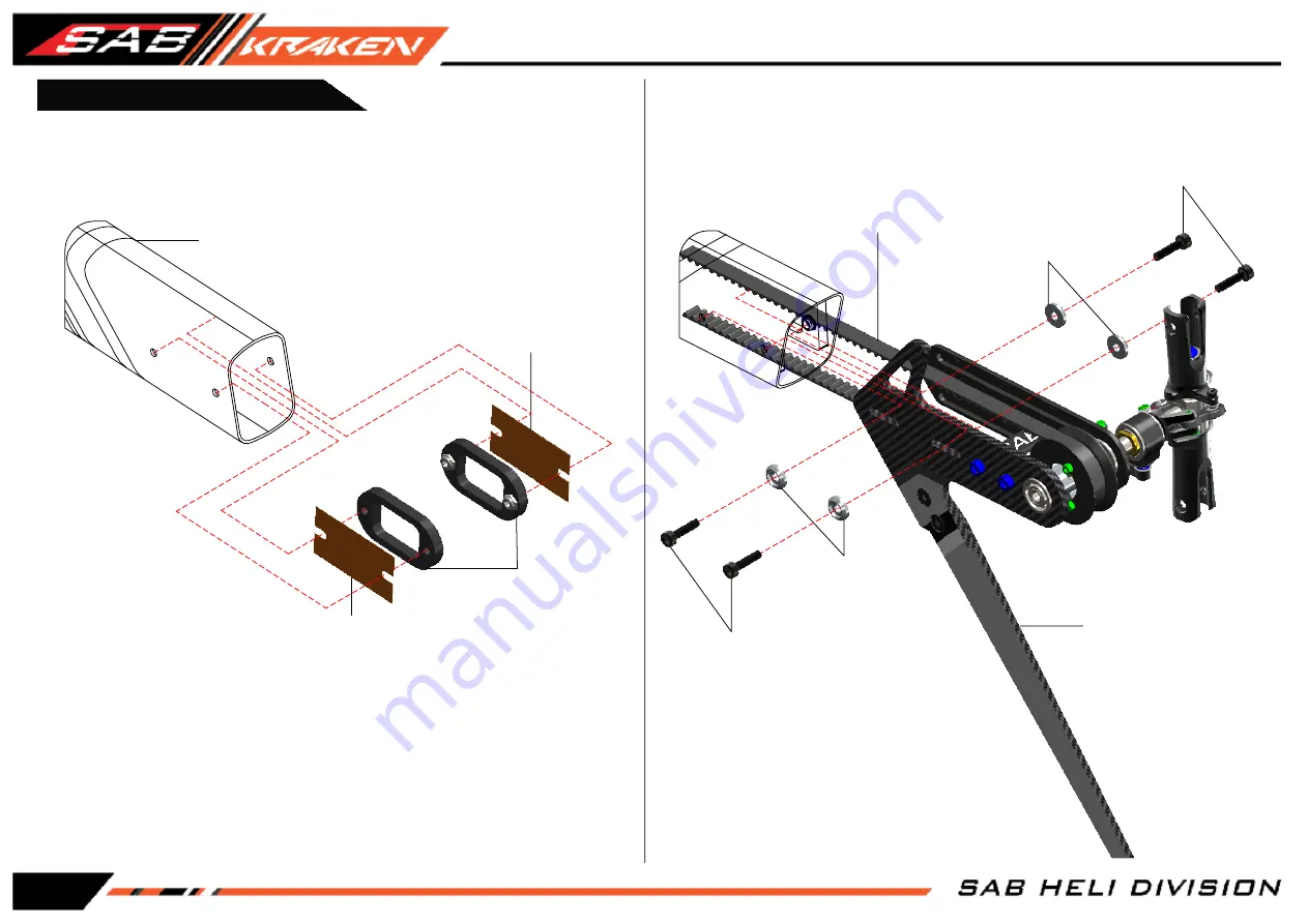 SAB Heli Division Goblin Helicopter Kraken Manual Download Page 24