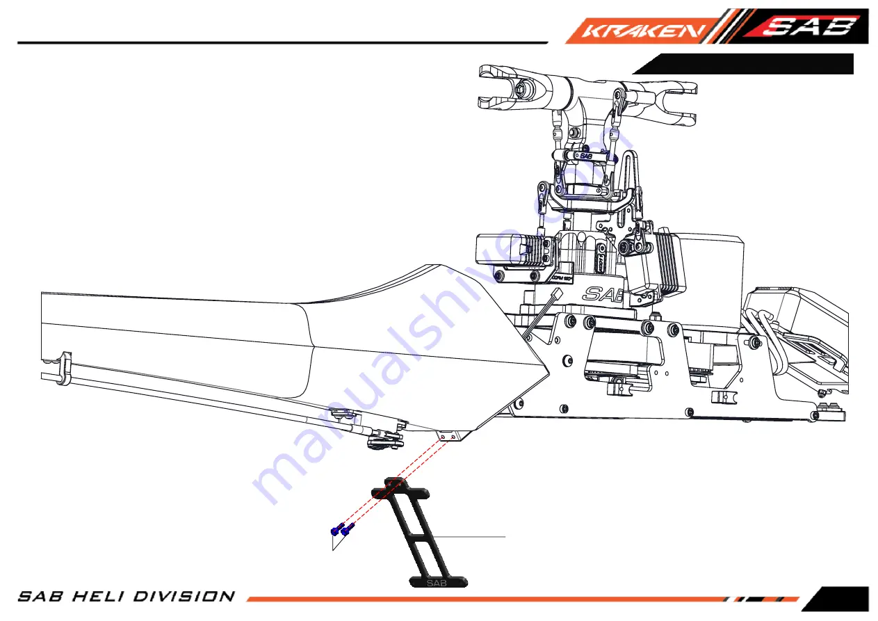 SAB Heli Division Goblin Helicopter Kraken Manual Download Page 29