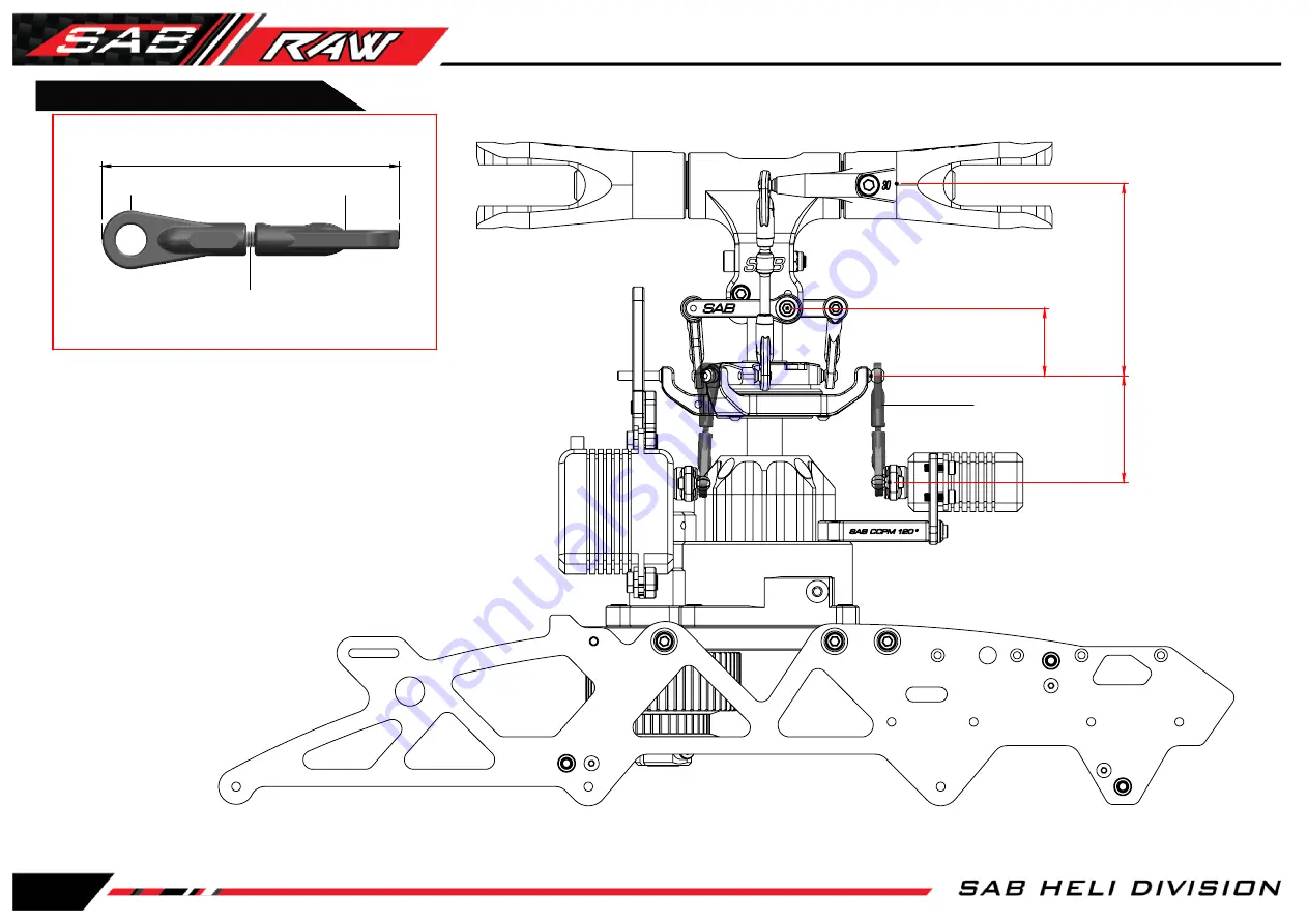 SAB Heli Division Goblin RAW 700 Скачать руководство пользователя страница 14