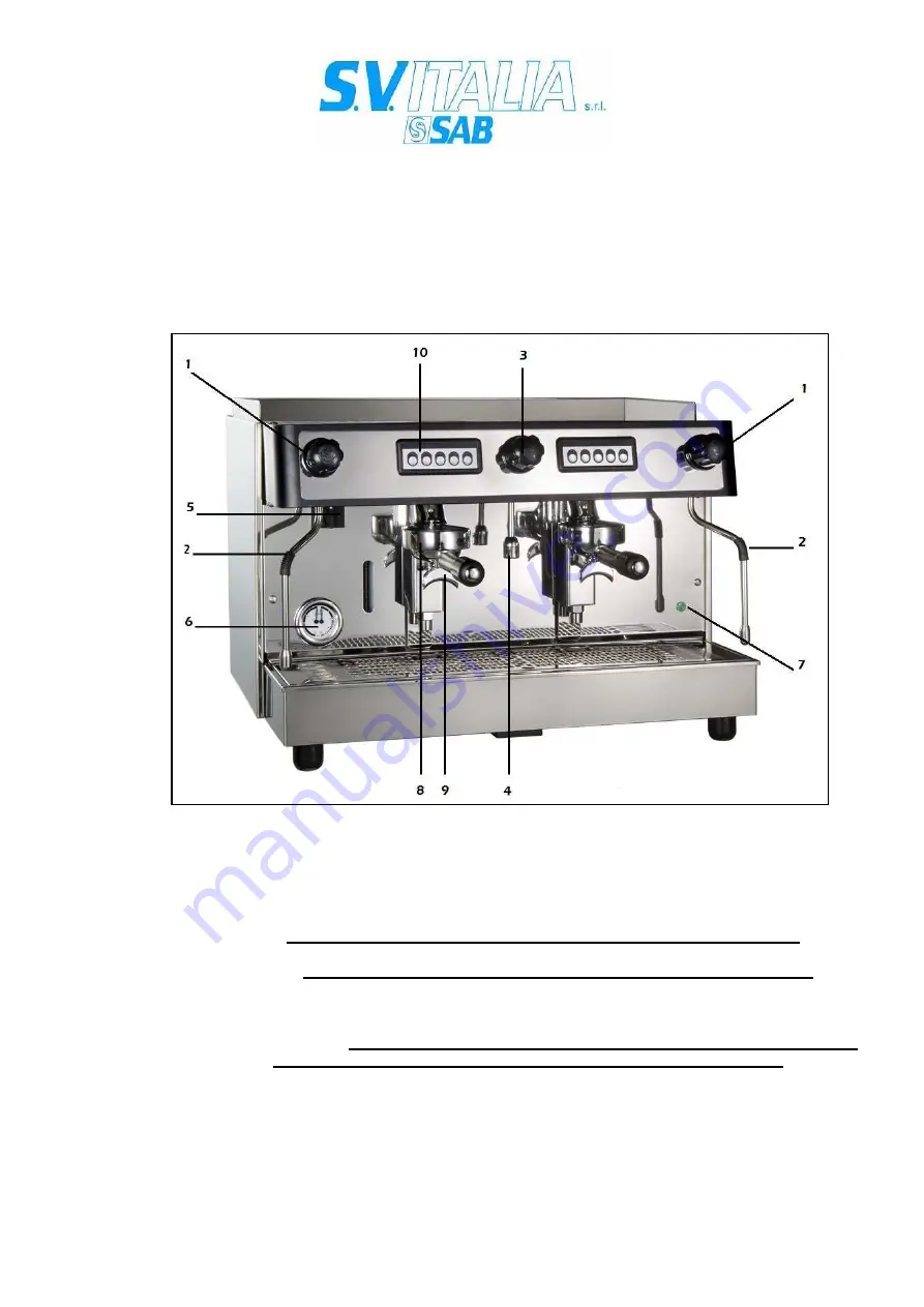 SAB E 96 User Manual Download Page 15