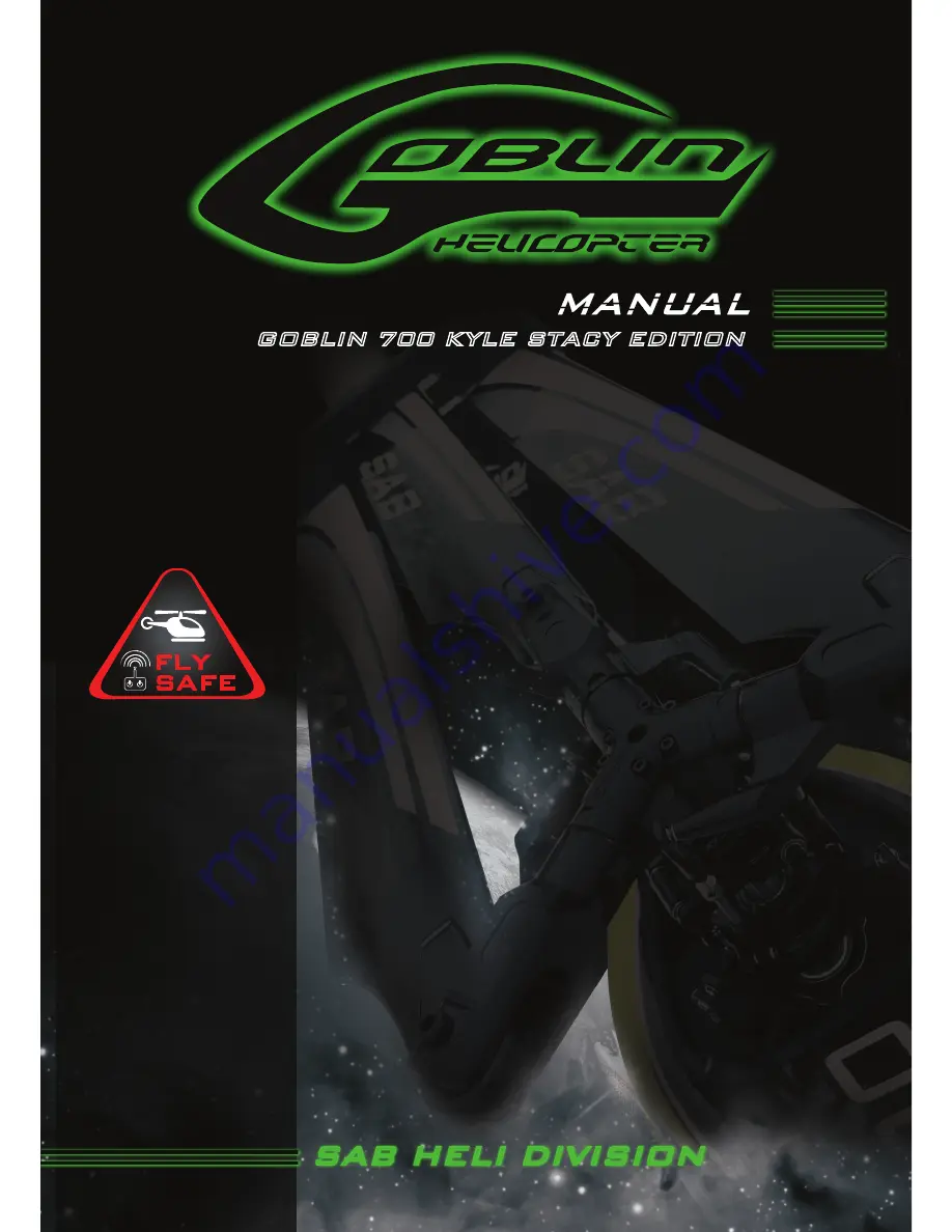 SAB Goblin 700 Manual Download Page 1