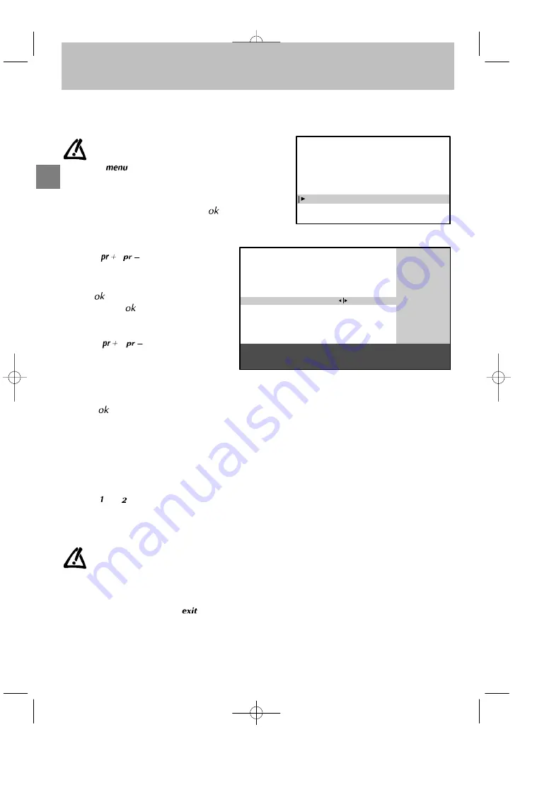 Saba M 8521E User Manual Download Page 10