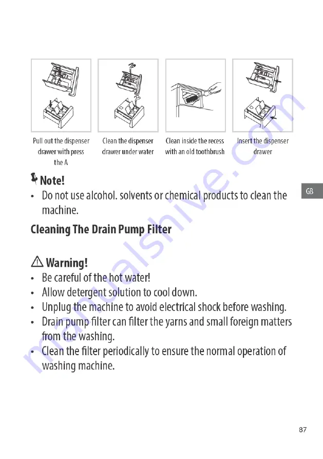 Saba WD1215L21W Manual Download Page 88