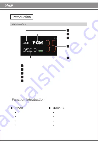 Sabaj A20d User Manual Download Page 16