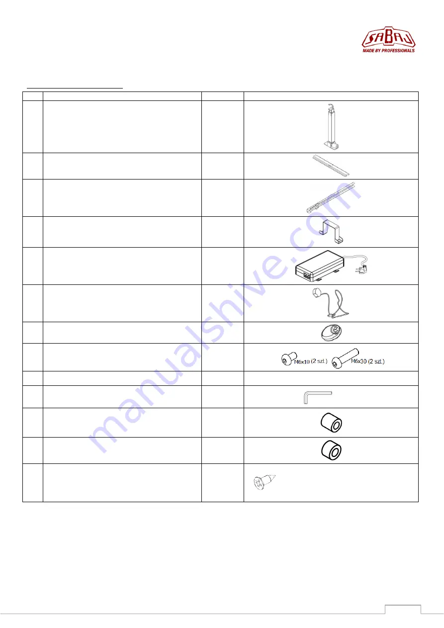 Sabaj K-1 Eco IR Assembly And Operating Manual Download Page 3