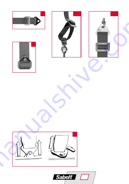 Sabelt Seat belts User Manual Download Page 11