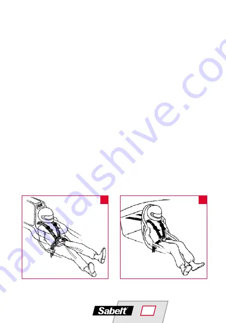 Sabelt Seat belts User Manual Download Page 17