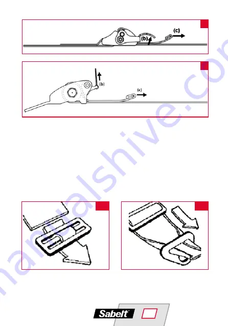 Sabelt Seat belts User Manual Download Page 111