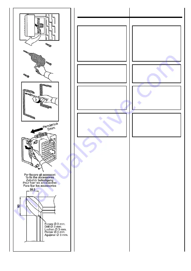 Sabiana JANUS 05 Installation And Maintenance Manual Download Page 20