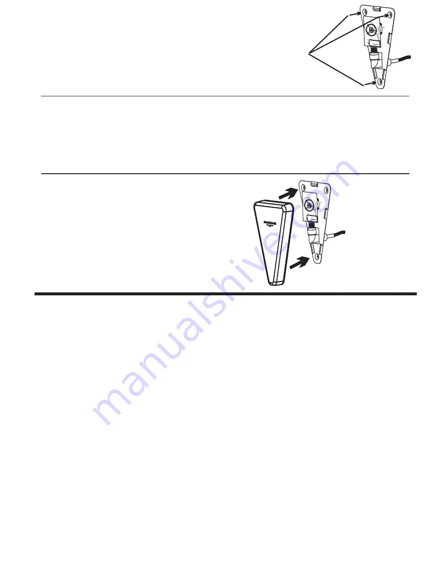 SABINE SW71-R-M1 Operating Manual Download Page 7