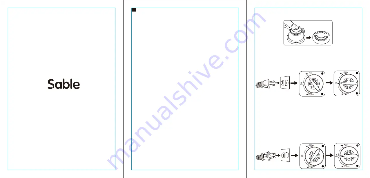 Sable SA-HF034 User Manual Download Page 1