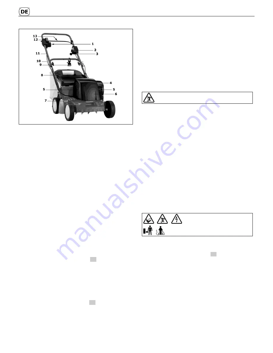 Sabo 31-V EL Operator'S Manual Download Page 12