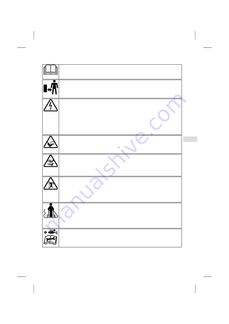 Sabo 38-EV Operator'S Manual Download Page 19