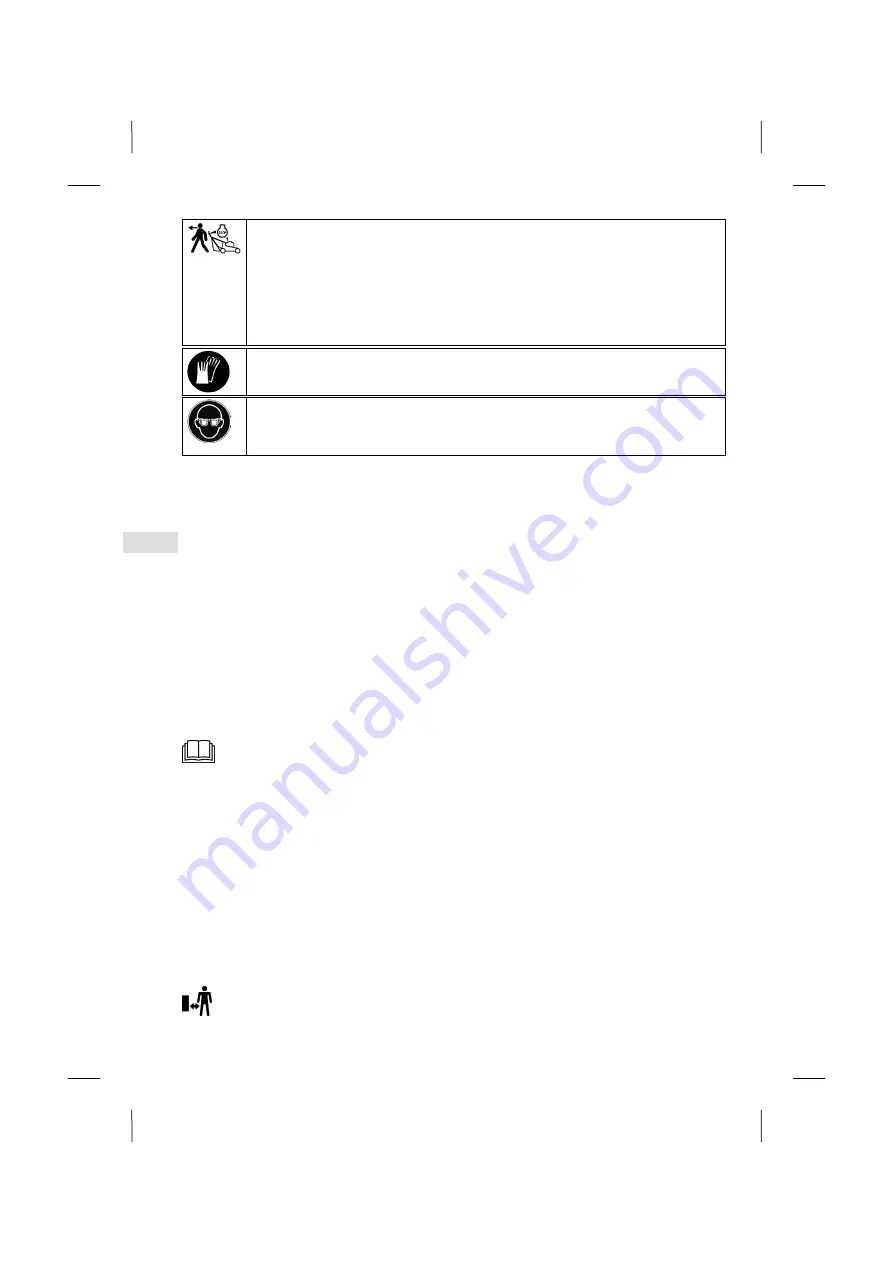 Sabo 38-EV Operator'S Manual Download Page 20