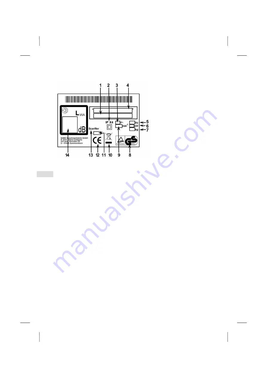 Sabo 38-EV Operator'S Manual Download Page 32