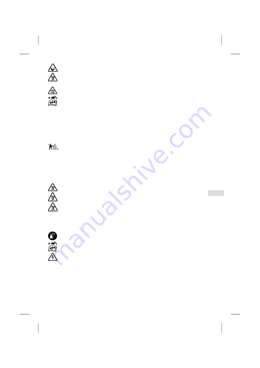 Sabo 38-EV Operator'S Manual Download Page 65