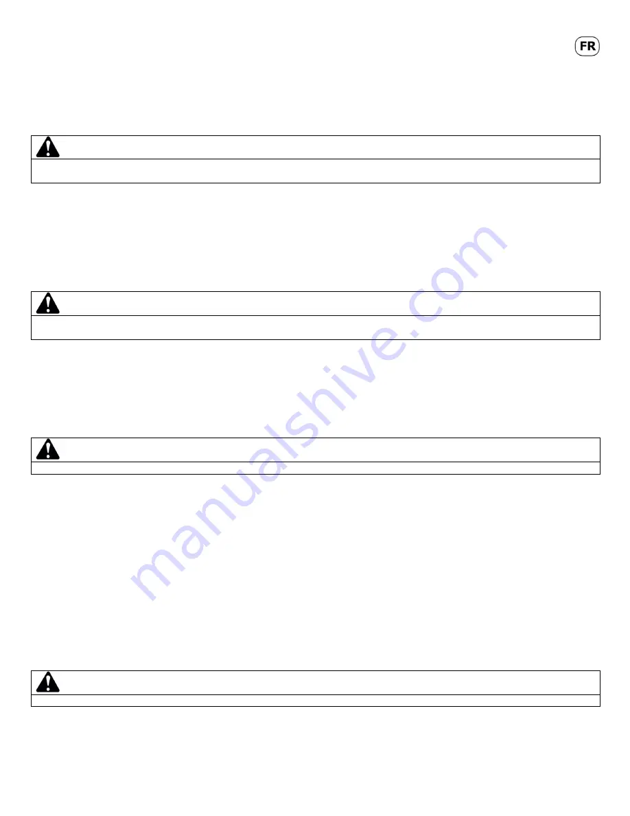 Sabo CS-25 Operator'S Manual Download Page 27