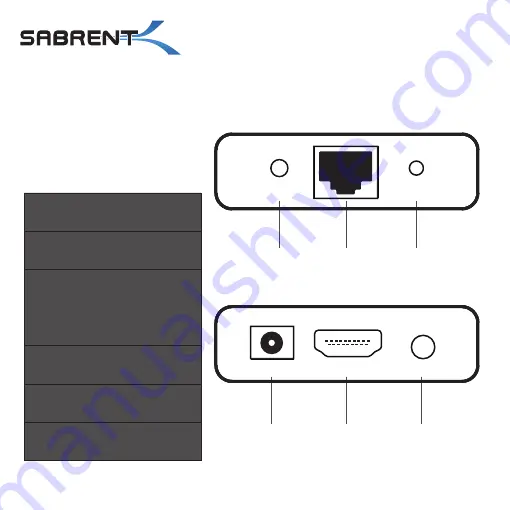 Sabrent DA-HDEX User Manual Download Page 5