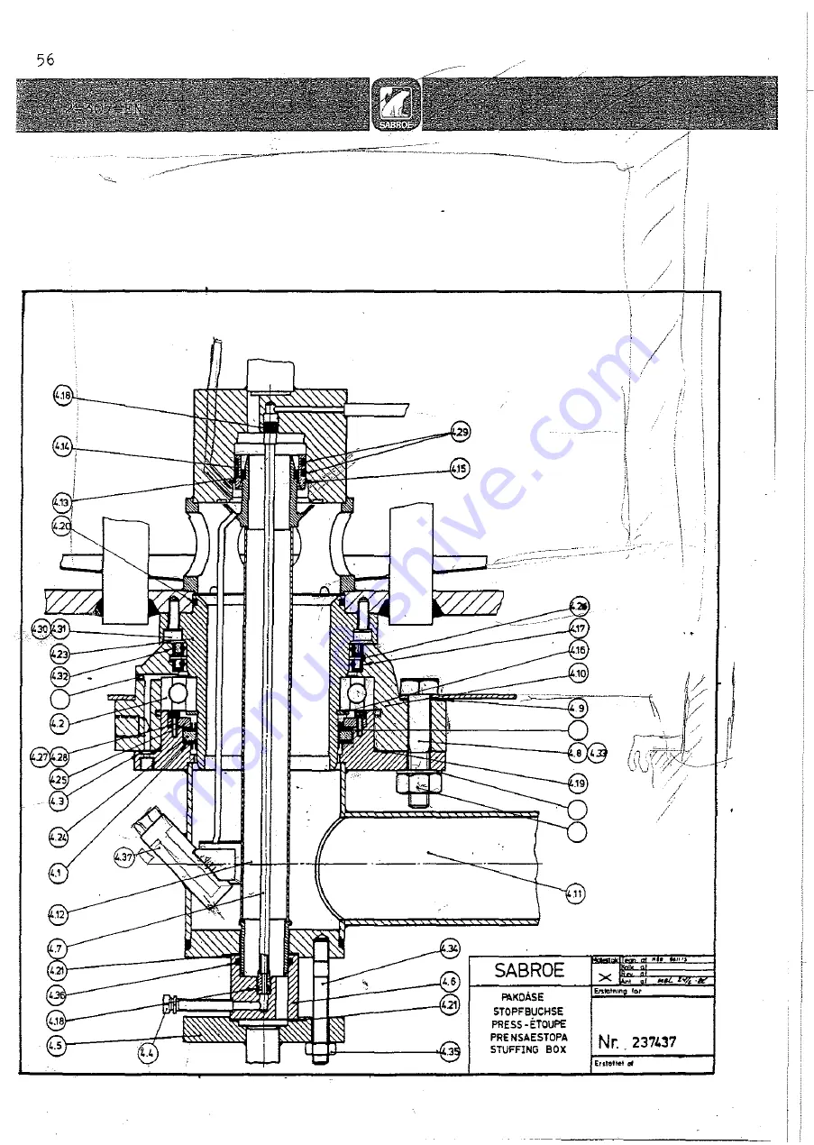 SABROE ATLAS V-156 Instruction Download Page 57