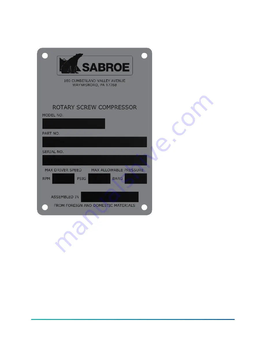 SABROE SAB 283 Operation Manual Download Page 20