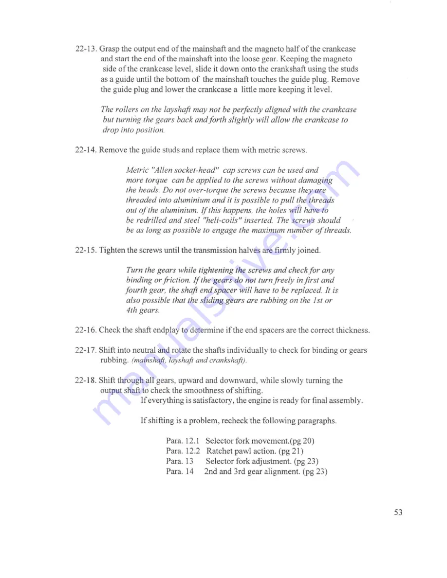 Sachs 200 Repair Manual Download Page 61