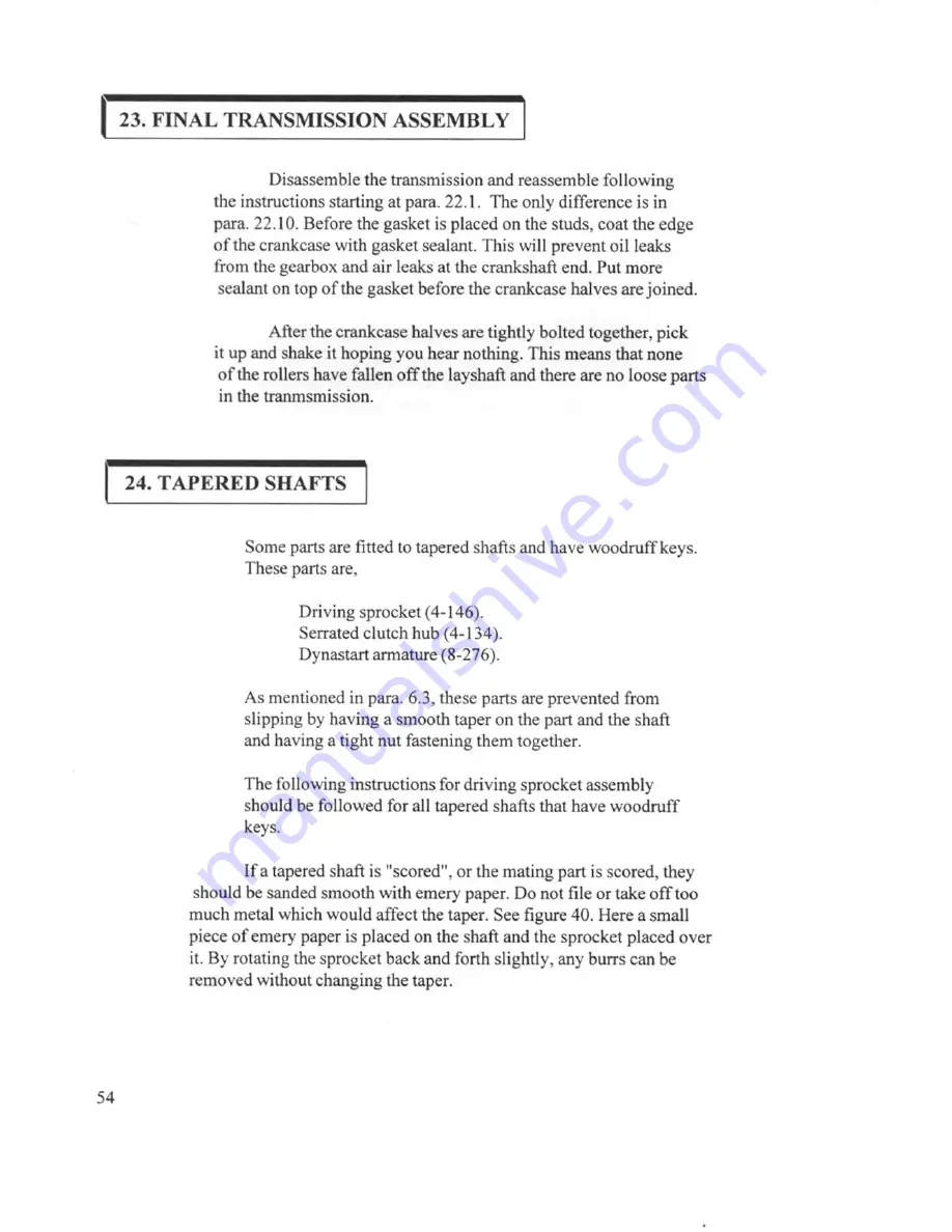 Sachs 200 Repair Manual Download Page 62