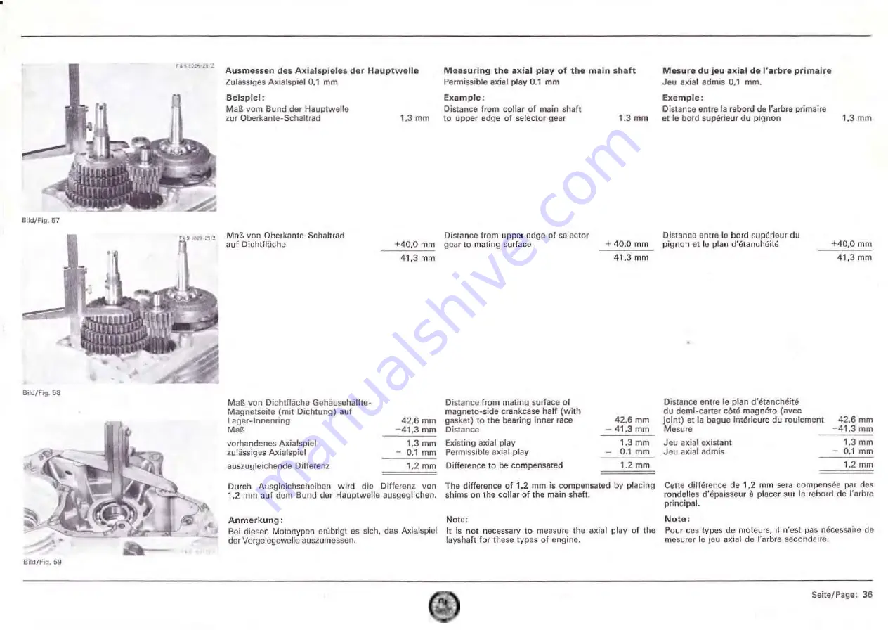 Sachs 501/4A KF Скачать руководство пользователя страница 37