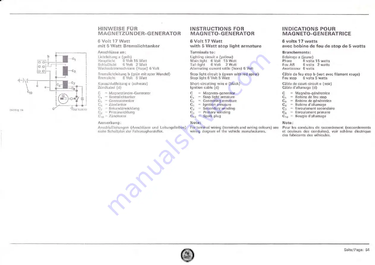 Sachs 501/4A KF Скачать руководство пользователя страница 55