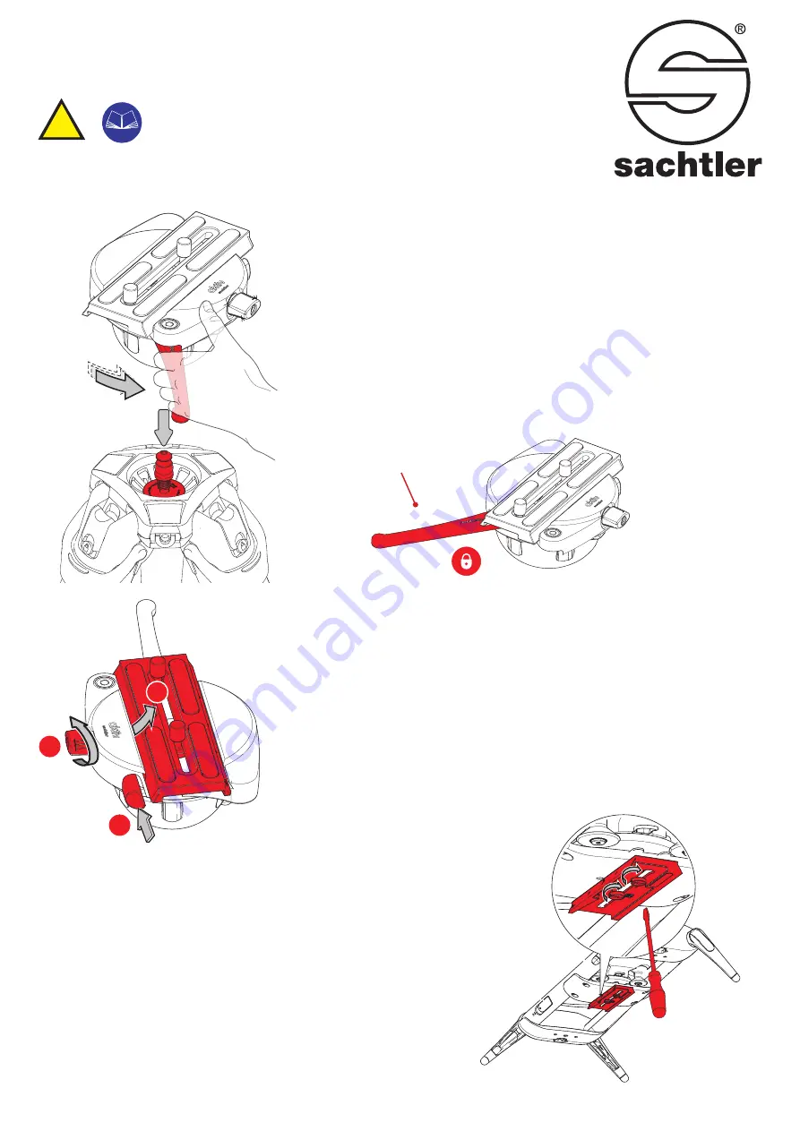 Sachtler Adaptor Aktiv Slider S2080-0005 Скачать руководство пользователя страница 1