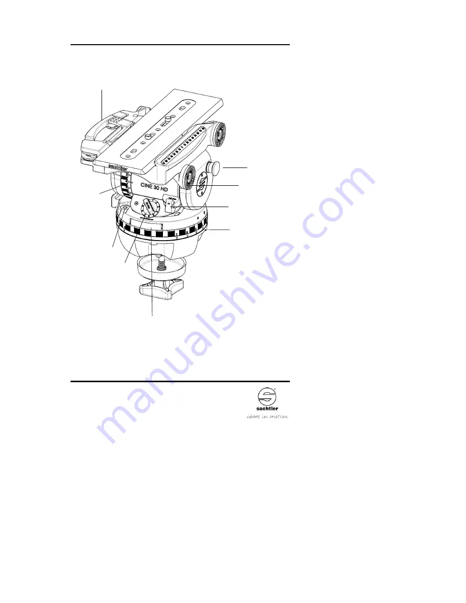 Sachtler Cine 30 HD Скачать руководство пользователя страница 9