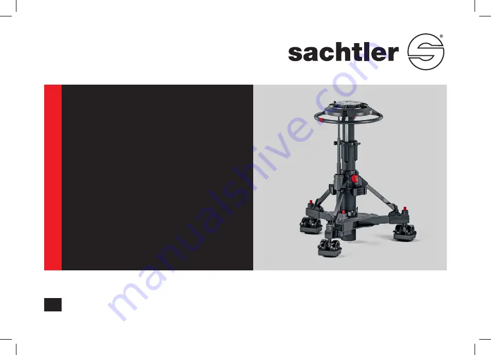 Sachtler ENVARIO Ped 1-70 Pedestal Скачать руководство пользователя страница 1