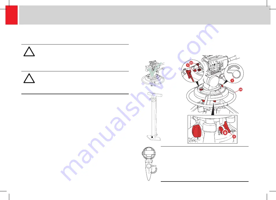 Sachtler ENVARIO Ped 1-70 Pedestal Скачать руководство пользователя страница 16