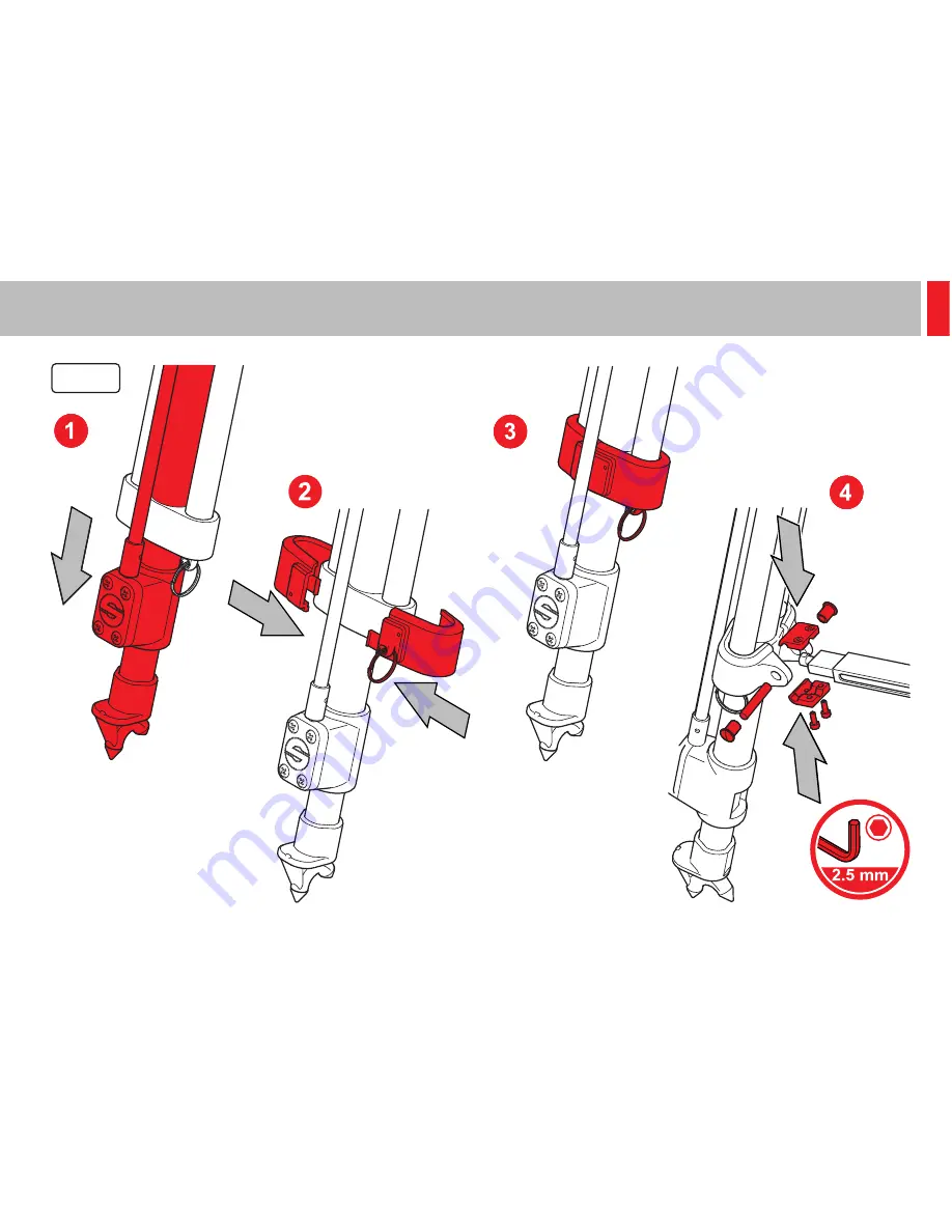 Sachtler Set Mid-Level Spreader 75 Скачать руководство пользователя страница 3