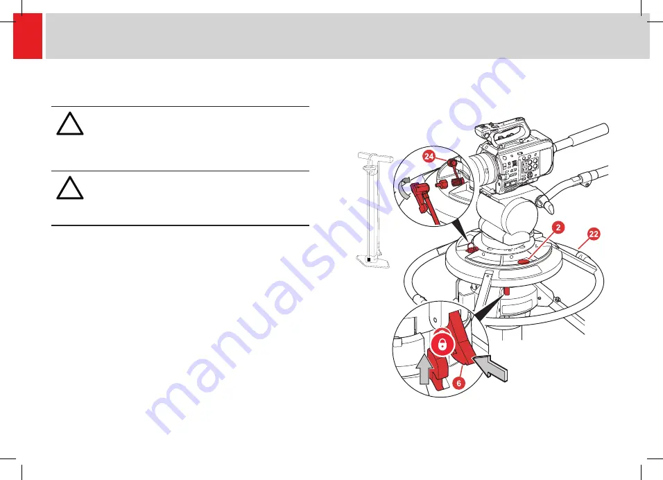 Sachtler Vario Ped 2-80 User Manual Download Page 18